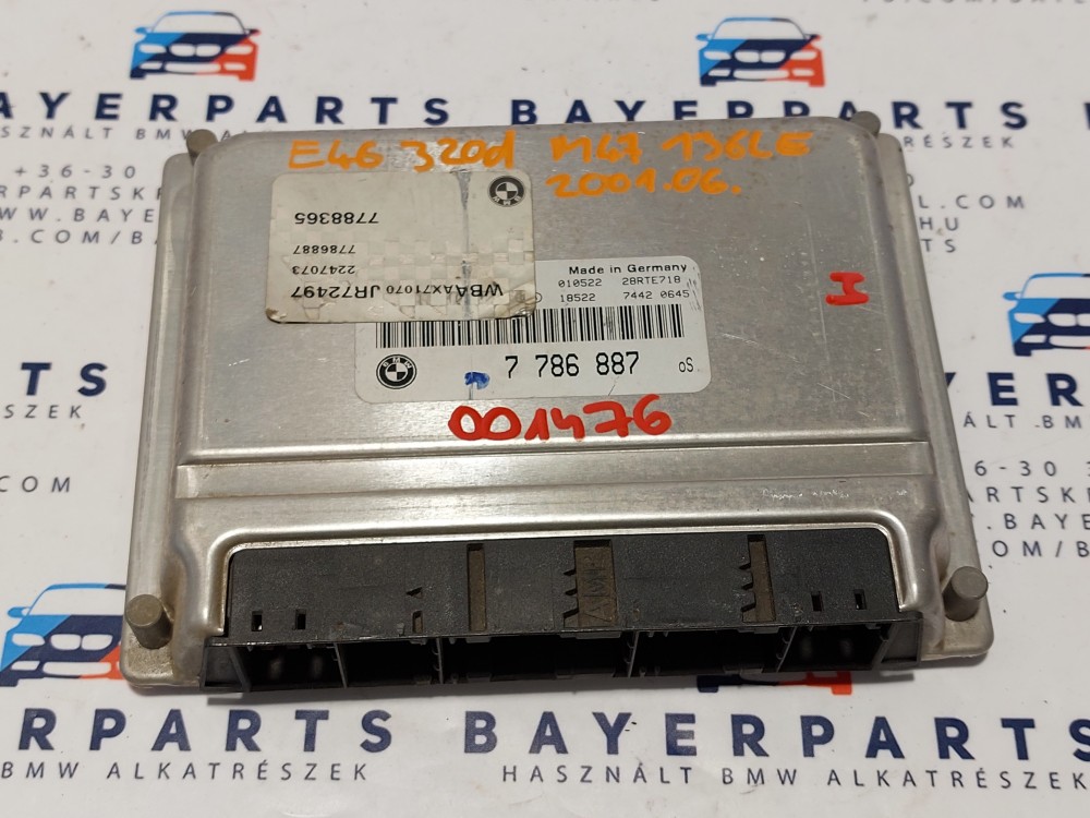 Bmw E D M Le Ecu Computer Motorvez Rl Bayerpart