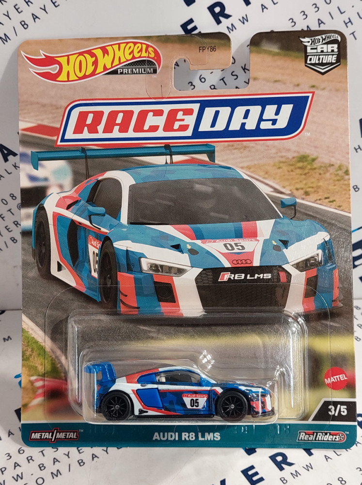 Hot Wheels Premium Race Day Audi R Lms Hot Wheels