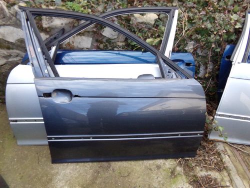 BMW E46 sedan touring szürke stahlgrau jobb első ajtó