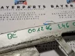 BMW E46 coupe cabrio szürke bal lámpamosós bajuszléc - hiányos