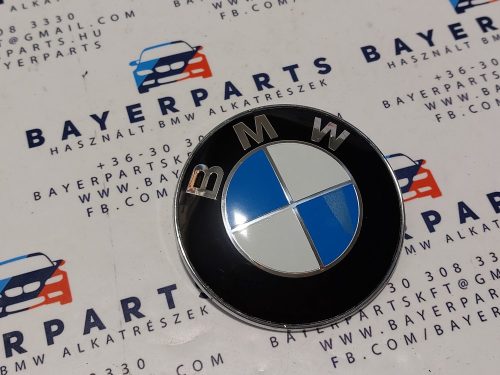 BMW E46 E30 E36 E39 E38 E90 X5 stb bontott első embléma 82mm