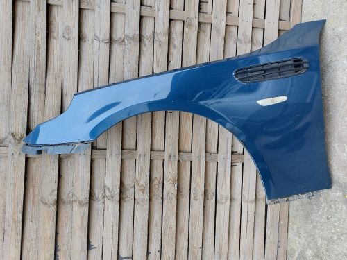 BMW E60 E61 bal első aluminium Myticblau metallic - tuning -  sárvédő