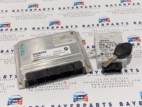 BMW E46 330i automata M54B30 ECU EWS computer motorvezérlő indító szett 