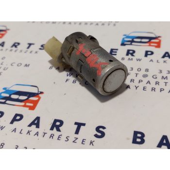 BMW E46 PDC parkoló radar szenzor érzékelő - fényezett ezüst szürke - kör alakú   BMW E46 PDC parkoló radar szenzor érzékelő - fényezett ezüst szürke - kör alakú
