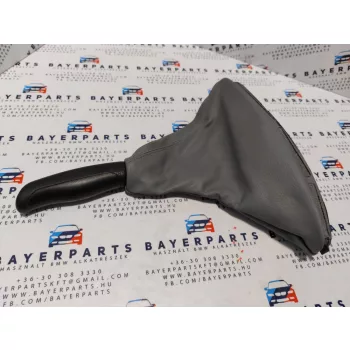 BMW E46 szürke bőr kézifék szoknya zsák markolat