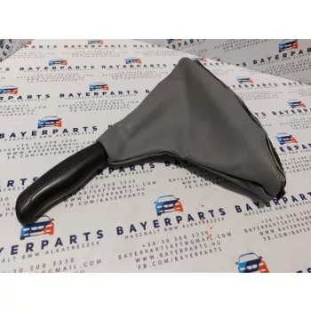BMW E46 szürke bőr kézifék szoknya zsák markolat