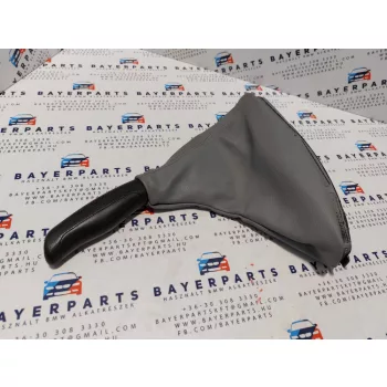 BMW E46 szürke bőr kézifék szoknya zsák markolat