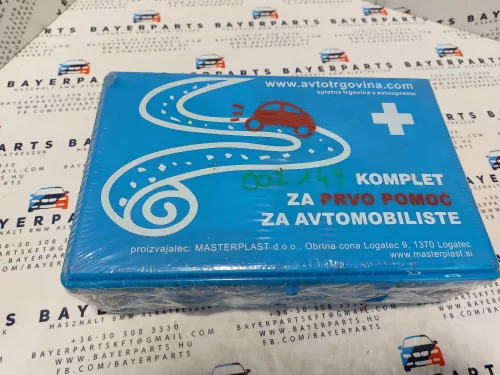 EÜ elsősegély doboz láda felszerelés