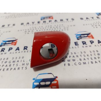   BMW E46 sedan touring coupe compact bal első felfelé nyíló kilincses piros zártakaró kupak