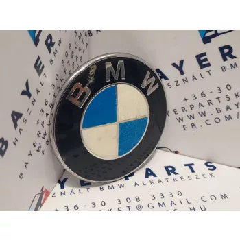 Bmw E46 E90 F30 stb. 74mm bontott hátsó embléma
