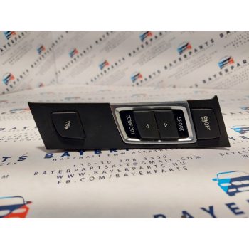 BMW F10 F11 F12 F13 középkonzol PDC kapcsoló panel - jobbkormányos   BMW F10 F11 F12 F13 középkonzol PDC kapcsoló panel - jobbkormányos