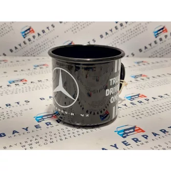   Mercedes Benz - Truck drivers only -  Quality lasts longer - fém bögre - hibás