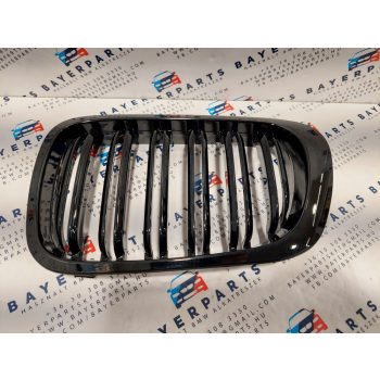 BMW E46 új coupe cabrio dupla fényes fekete vese hűtőrács - BAL   BMW E46 új coupe cabrio dupla fényes fekete vese hűtőrács - BAL