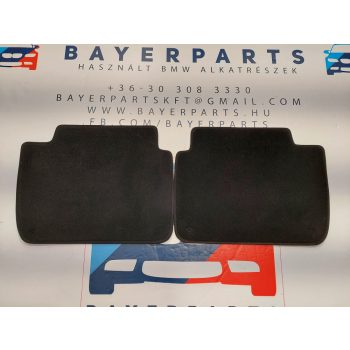 BMW E46 használt gyári hátsó szövet szőnyeg pár BMW E46 használt gyári hátsó szövet szőnyeg pár