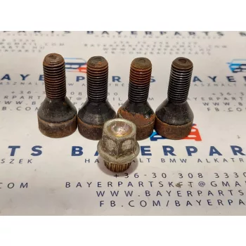   BMW E21 E30 E36 E46 E90 E87 E28 E34 E39 E60 E32 E38 X1 X5 stb. gyári kerékcsavar kerék csavar kerékőr őr /36/