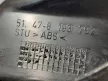 BMW E46 sedan touring fekete jobb hátsó küszöb takaró küszöbtakaró borítás