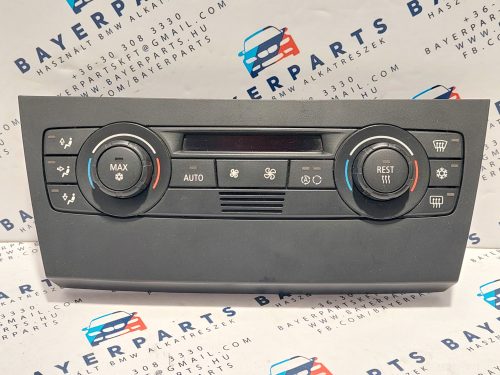 BMW E81 E82 E87 E90 E91 E92 E93 klímapanel klíma panel konzol - kis hibával