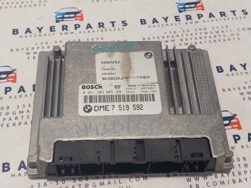 BMW E46 316i 316ci 316ti N42 N42B18A ECU motorvezérlő elektronika