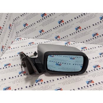 BMW E46 sedan touring ezüst titansilver titansilber jobb high glossy talpas visszapillantó tükör   BMW E46 sedan touring ezüst titansilver titansilber jobb high glossy talpas visszapillantó tükör