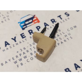 BMW E90 E91 E84 X1 sedan touring bézs napellenző rögzítő tartó fül konzol tetőkárpit   BMW E90 E91 E84 X1 sedan touring bézs napellenző rögzítő tartó fül konzol tetőkárpit
