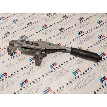 BMW E46 kézifék kar - bőr markolattal - angol