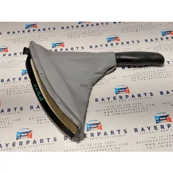 BMW E46 szürke bőr kézifék szoknya markolat