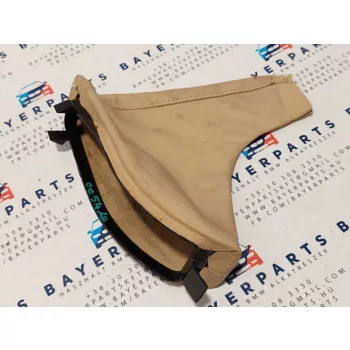   BMW E39 bézs beige bőr kézifékszoknya kézifék szoknya zsák