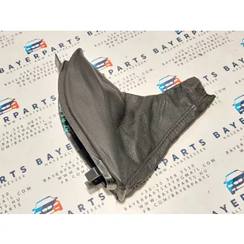 BMW E39 fekete bőr kézifékszoknya kézifék szoknya zsák