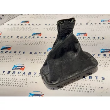   BMW E39 fekete bőr automata váltós váltószoknya váltó szoknya zsák