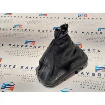   BMW E39 fekete bőr automata váltós váltószoknya váltó szoknya zsák