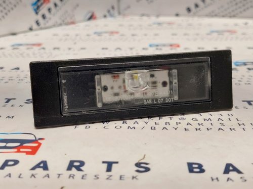 BMW E81 E87 F20 F21 F06 F12 F13 I01 E89 Z4 gyári új LED rendszám tábla világítás  