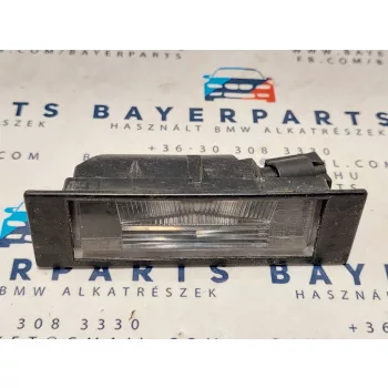 BMW E81 E87 E63 E64 E85 E86 rendszám tábla világítás 