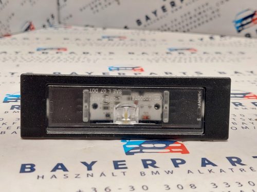 BMW E81 E87 F20 F21 F06 F12 F13 I01 E89 Z4 gyári új LED rendszám tábla világítás  