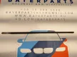 BMW E87 új gyári bal első matt fekete shadowline vízlehúzó gumitömítés díszléc