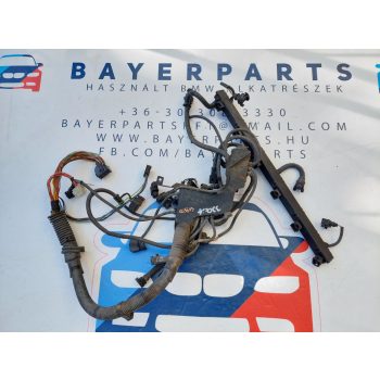 BMW E46 320 325 330 M54 motortér kábelköteg motorköteg köteg - automata   BMW E46 320 325 330 M54 motortér kábelköteg motorköteg köteg - automata