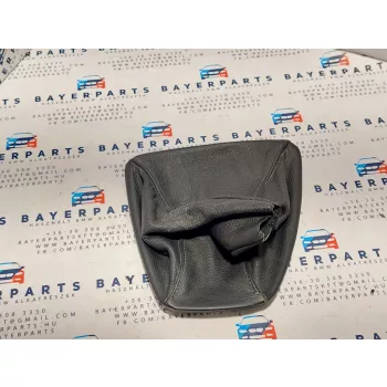   BMW E90 E91 E92 E93 gyári fekete bőr váltószoknya váltó szoknya zsák - angol