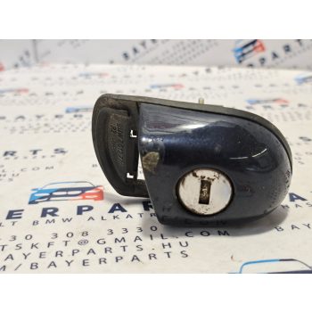 BMW E46 sedan touring coupe compact bal első felfelé nyíló kilincses kék zártakaró kupak dugó zárbetét   BMW E46 sedan touring coupe compact bal első felfelé nyíló kilincses kék zártakaró kupak dugó zárbetét