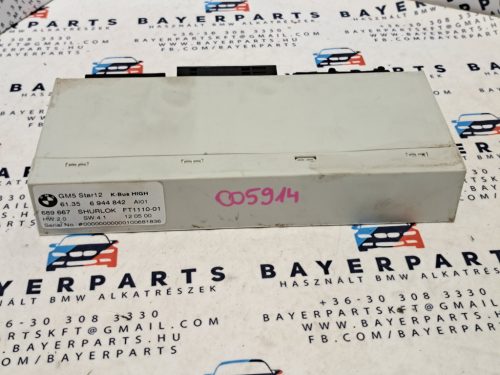 BMW E46 komfort ground modul elektronika GM 5 GM5 Star12 K-Bus Shurlok HIGH