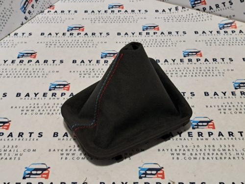 BMW E46 alcantara váltószoknya váltó zsák szoknya - új bőrözéssel - M varrással