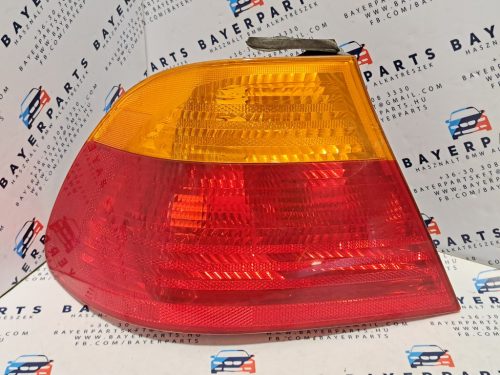 BMW E46 coupe bal hátsó gyári sárga indexes lámpa