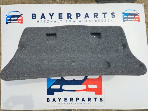 BMW E46 coupe szürke csomagtér csomagtartó ajtó kárpit burkolat