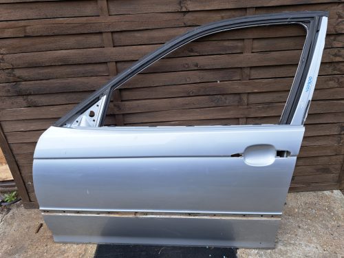 BMW E46 sedan touring ezüst titansilber titansilver bal első ajtó