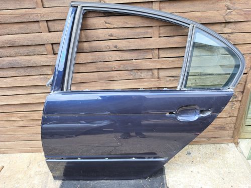 BMW E46 sedan kék orientblau bal hátsó ajtó