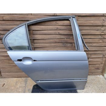 BMW E46 sedan szürke silbergrau jobb hátsó ajtó BMW E46 sedan szürke silbergrau jobb hátsó ajtó