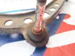 BMW E36 jobb első lengőkar - felújításra
