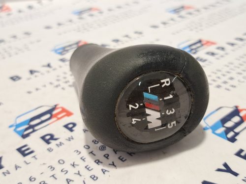 BMW E30 E32 E36 E34 E39 E46 E39 stb. fekete 5-ös M váltógomb váltókar - hibás