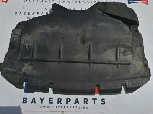 BMW E46 520i 523i 525i 528i 530i 540i benzines motor alatti alsó burkolat páncél haslemez haspáncél - hibákkal