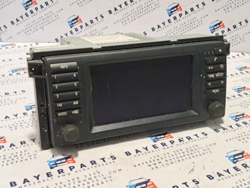BMW E46 16:9 nagy navi navigáció fejegység kijelző