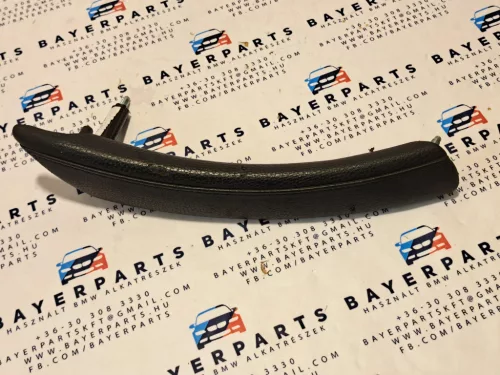 BMW E60 E61 fekete bal hátsó ajtóbehúzó fogantyú kapaszkodó ajtó behúzó karfa