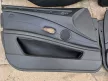 BMW E60 E61 fekete kék bőr ajtókárpit szett